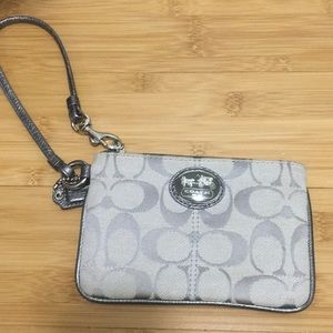 Used coach wristlet